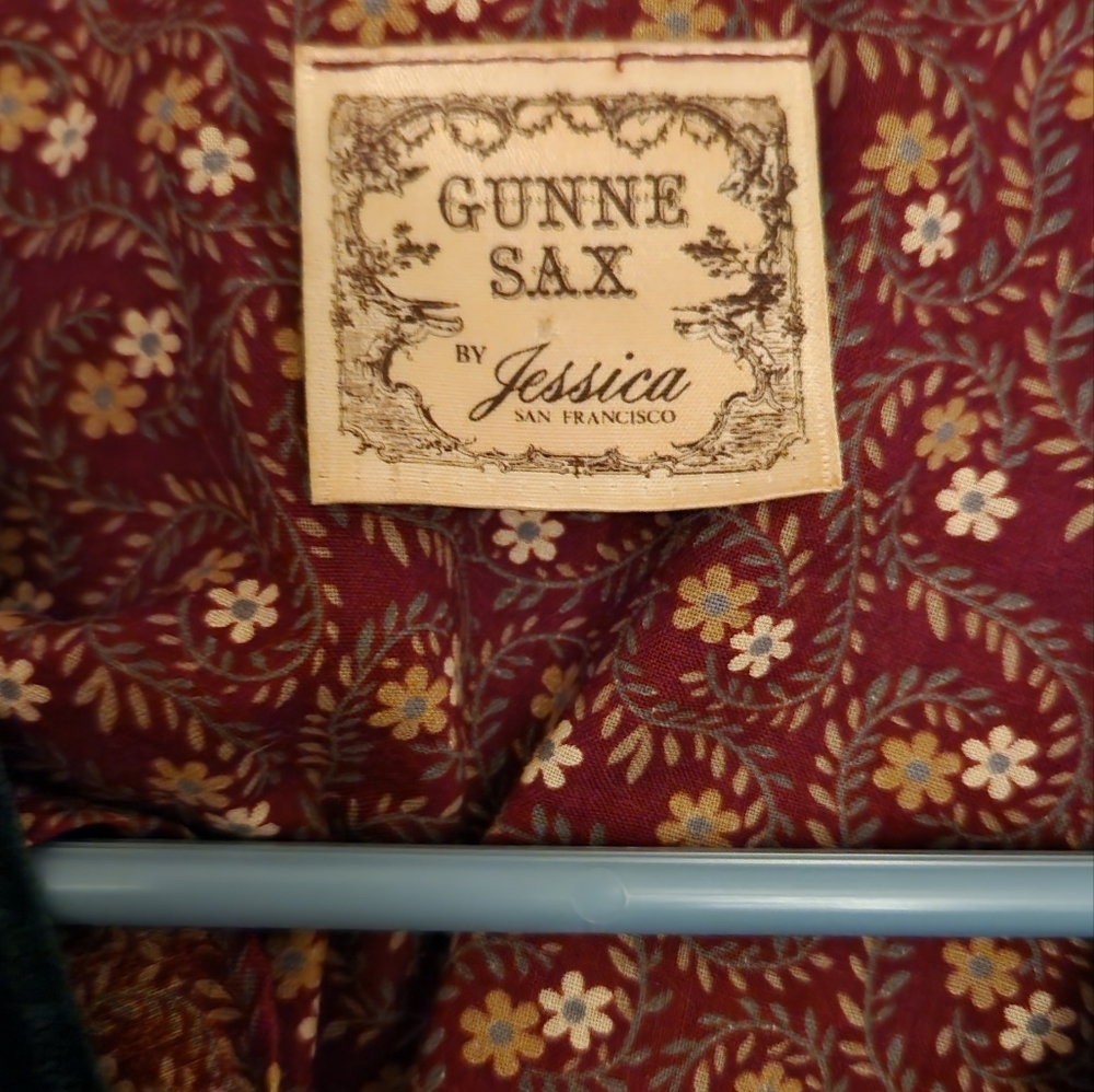 Vintage authentic Gunne Sax dress 1970s